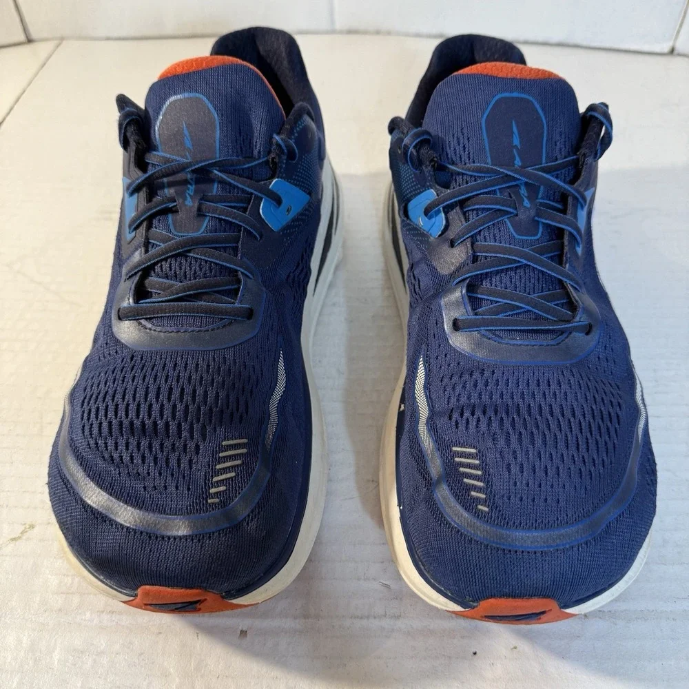 Altra Paradigm 6 Mens 12 Running Shoes Blue White ALOA5471424‎ Fast Shipping
